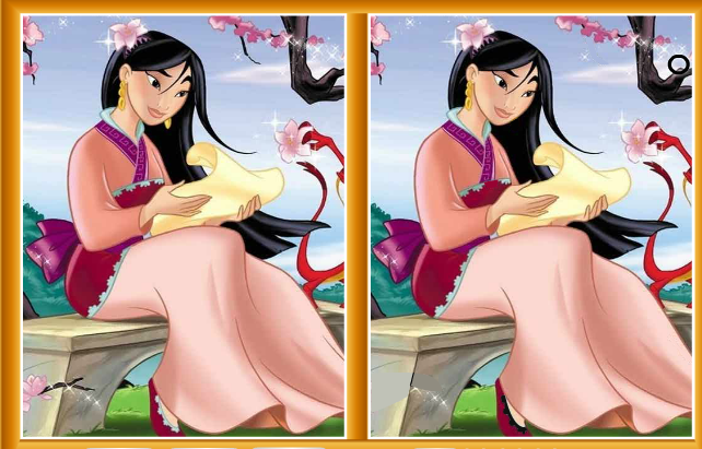 حصريا على شقاوة فتاة مجلة العدد الاول لمجلة المنتدى [شهر يوليو] Mulan-spot-the-difference