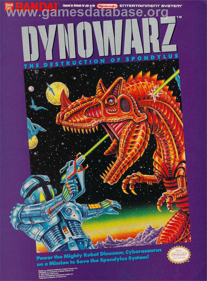 DYNOWARZ NES Dynowarz-_Destruction_of_Spondylus_-_1990_-_Bandai