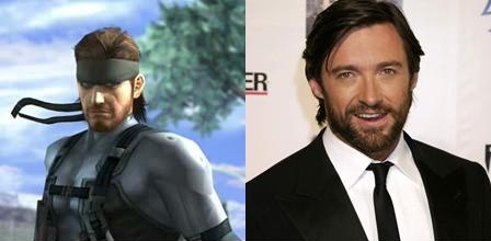 هل يمكن أن يكون هؤلاء هم ممثلي فيلم Metal Gear Solid ؟ SolidSnakeHughJackman