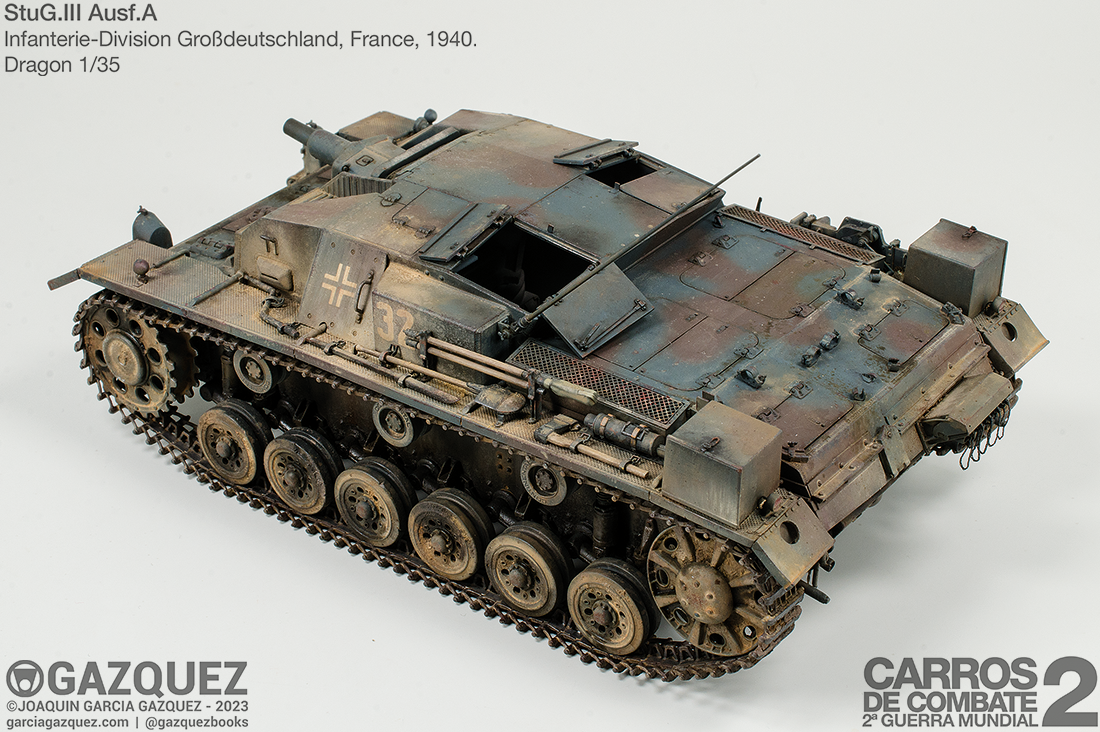 StuG.III Ausf.A Infanterie-Division Großdeutschland, France, 1940. Dragon 1/35 StugIII-A_0837