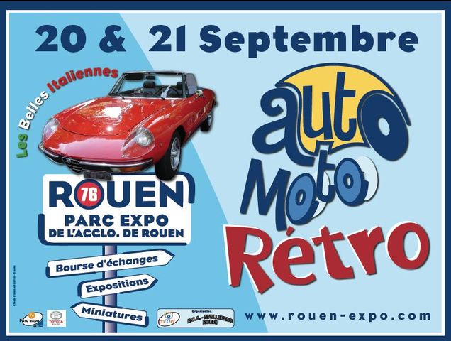 Sortie C.A.R.B salon de Rouen ce Samedi 20 septembre 2008 Afficheautoretro