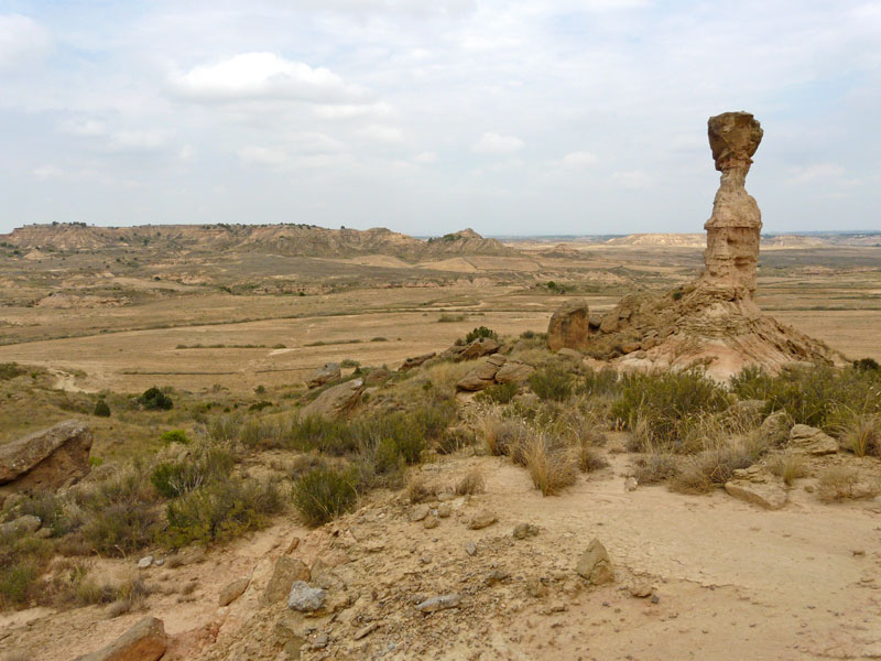 Bardenas reales octobre Tozal02