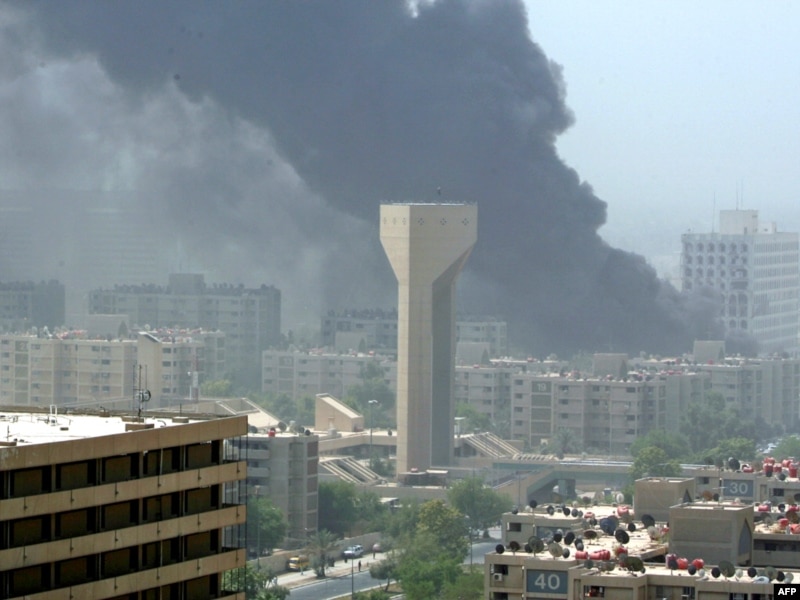 حدث في مثل هذا اليوم (7 نيسان/أبريل)(في يوم 7 نيسان 2003 بداية دخول القوات الأمريكية إلى العاصمة العراقية بغداد وذلك بعد أيام من بدء الحملة العسكرية البرية والجوية للحرب الأمريكية على العراق)   E352243B-4AEB-4B13-A7D9-93FE30370124_mw800_mh600_s