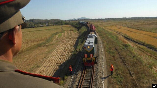 South Korea Sanctions Halt Russian Rail Project with North Korea  ADDA6FAC-FC0D-4B6D-9DFB-EA0F292D9344_w640_r1_s