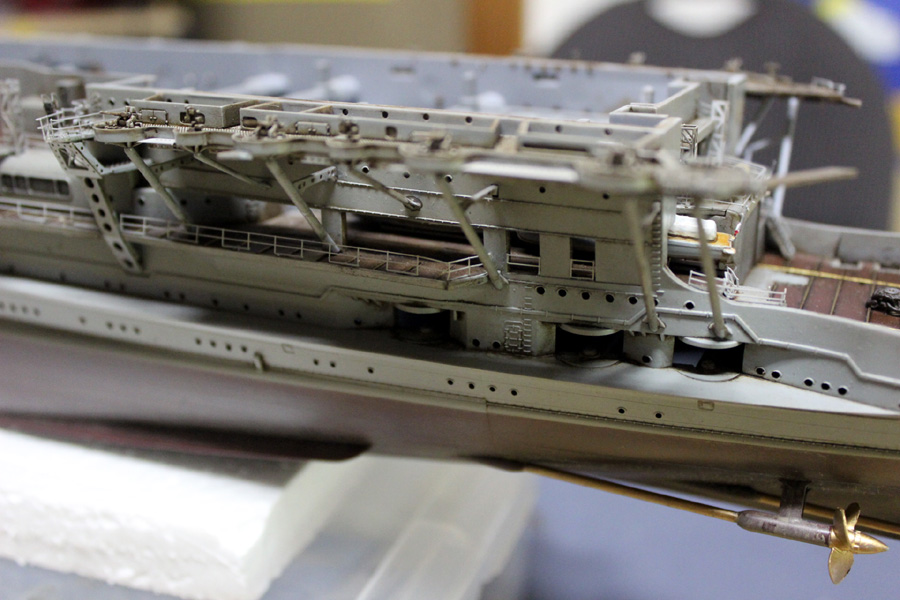 I.J.N aircraft Carrier AKAGI 赤城 Hasegawa 1/350 11