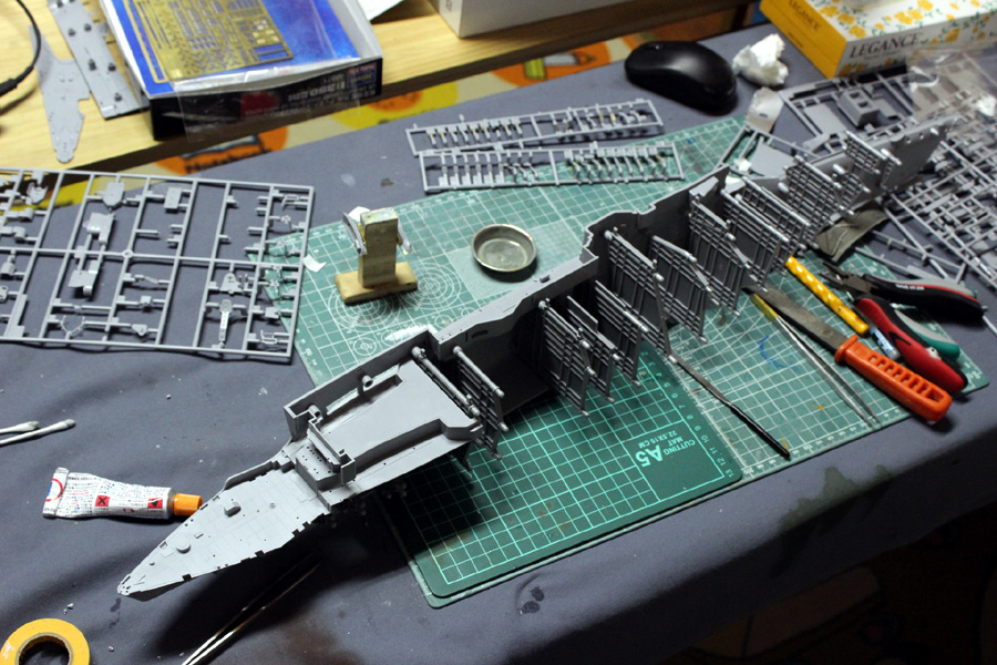 I.J.N aircraft Carrier AKAGI 赤城 Hasegawa 1/350 3