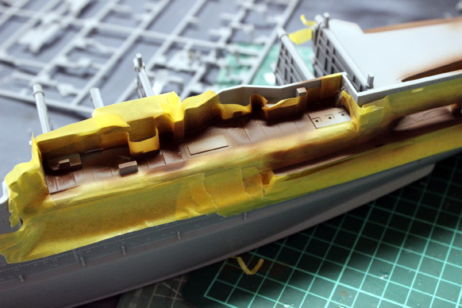 I.J.N aircraft Carrier AKAGI 赤城 Hasegawa 1/350 4