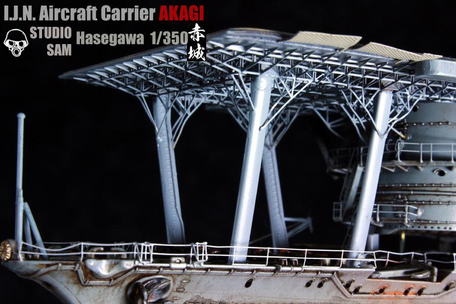 I.J.N aircraft Carrier AKAGI 赤城 Hasegawa 1/350 72