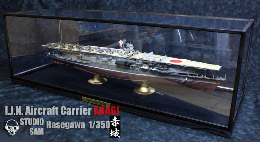 I.J.N aircraft Carrier AKAGI 赤城 Hasegawa 1/350 90