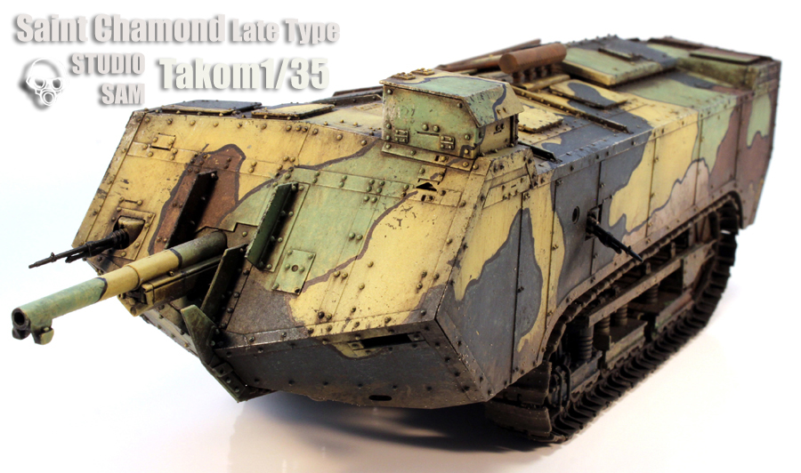 TAKOM 1/35 Saint Chamond Late Type 3