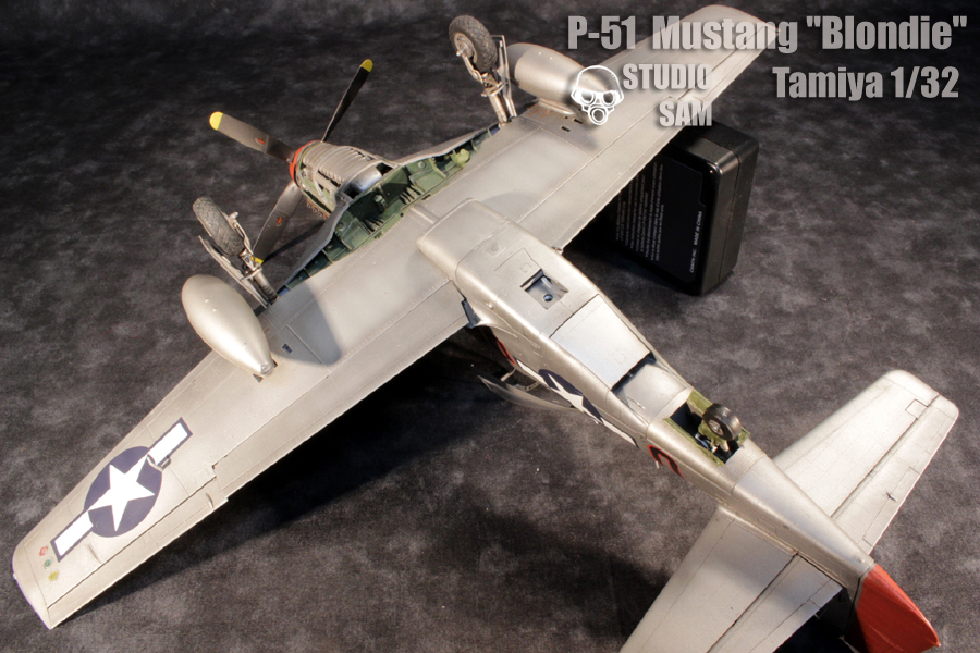 P-51 Mustang Blondie Tamiya 1/32 28