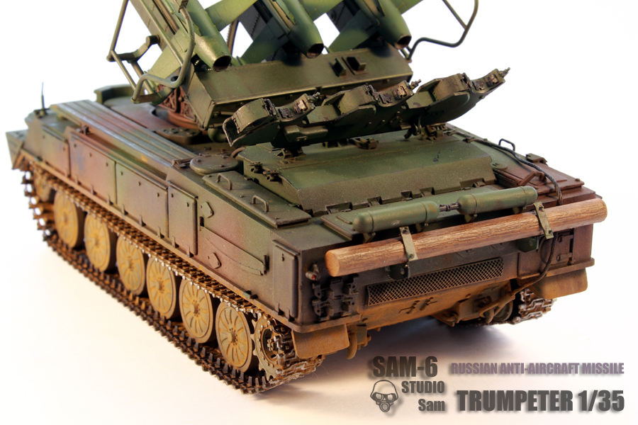 TRUMPETER 1/35 SAM-6 RUSSIAN ANTIAIRCRAFT MISSILE SAM3