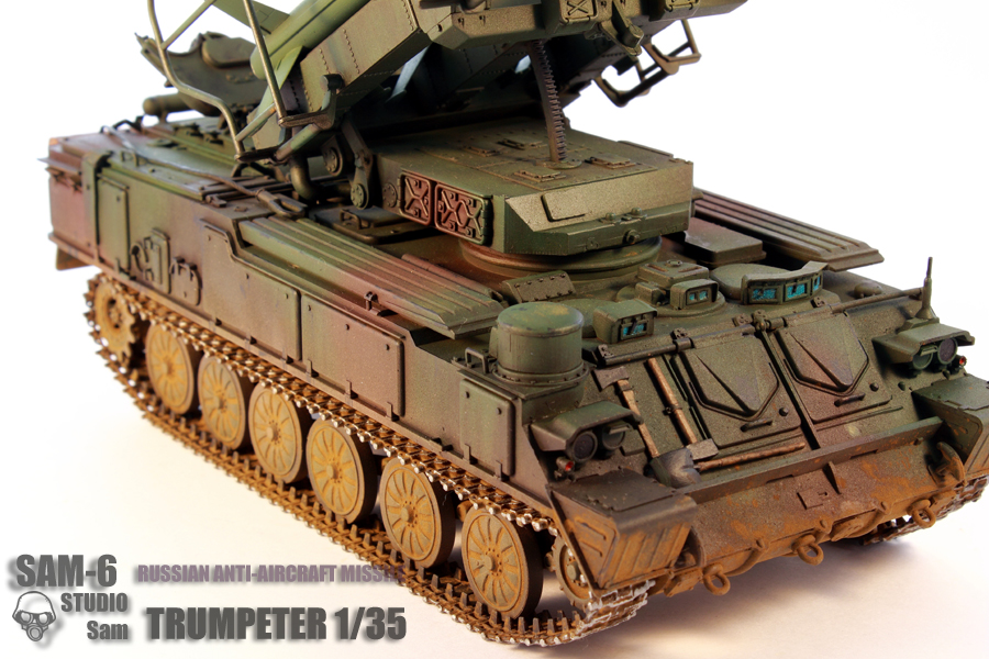 TRUMPETER 1/35 SAM-6 RUSSIAN ANTIAIRCRAFT MISSILE SAM5