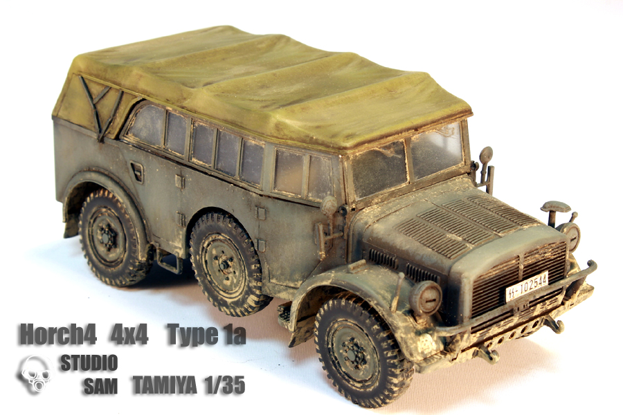 TAMIYA 1/35 HORCH 4x4 Type 1a Horch5