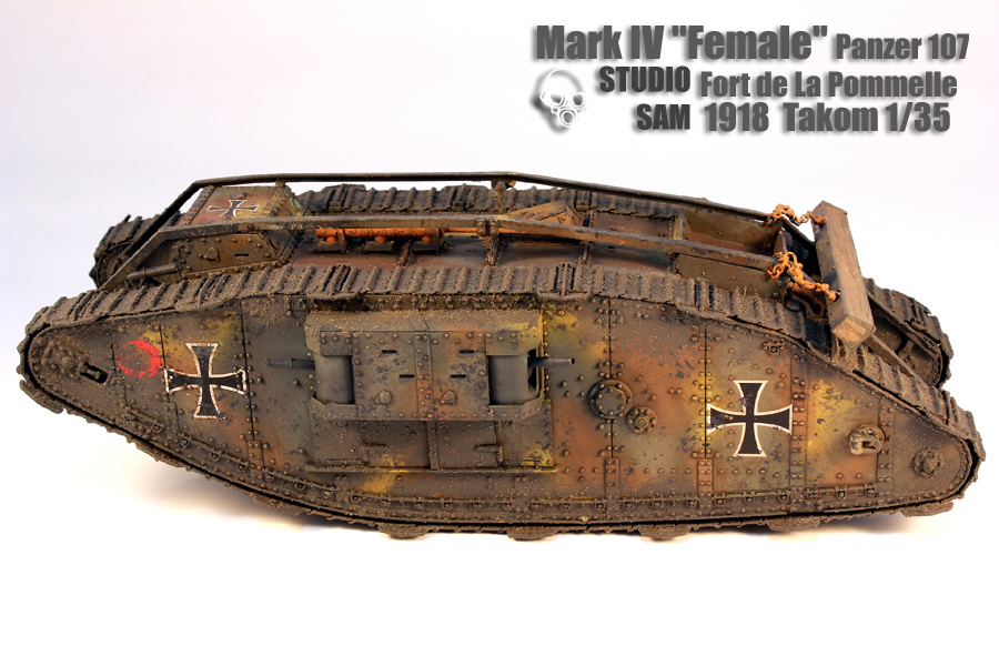 TAKOM 1/35 MARK IV "FEMALE" Mk45