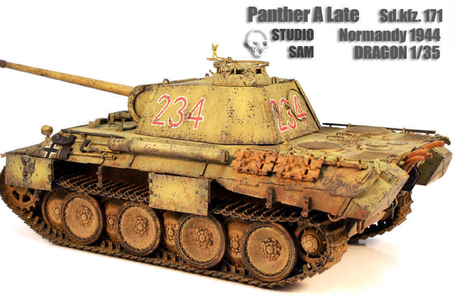 DRAGON 1/35 SD.KFZ.171 Panther A Late Panthera3