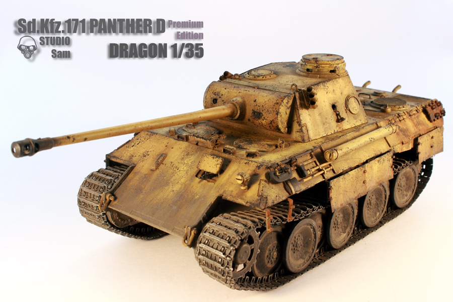 DRAGON 1/35 SD.KFZ.171 PANTHER D PREMIUM EDITION Panther1