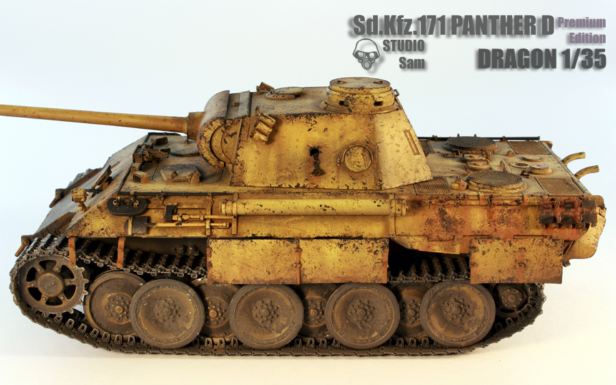 DRAGON 1/35 SD.KFZ.171 PANTHER D PREMIUM EDITION Panther3