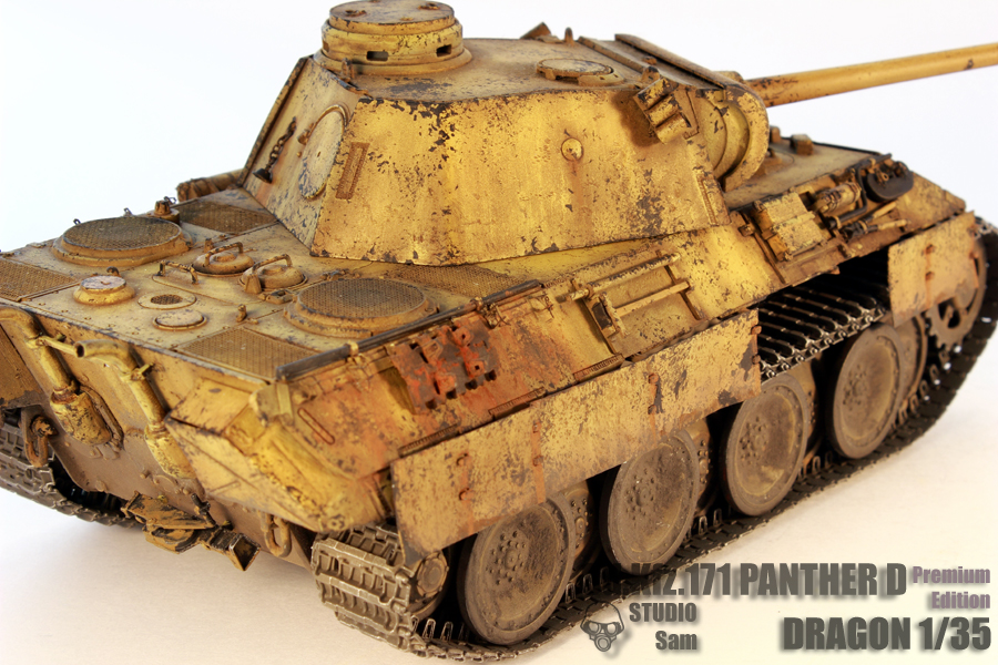 DRAGON 1/35 SD.KFZ.171 PANTHER D PREMIUM EDITION Panther5