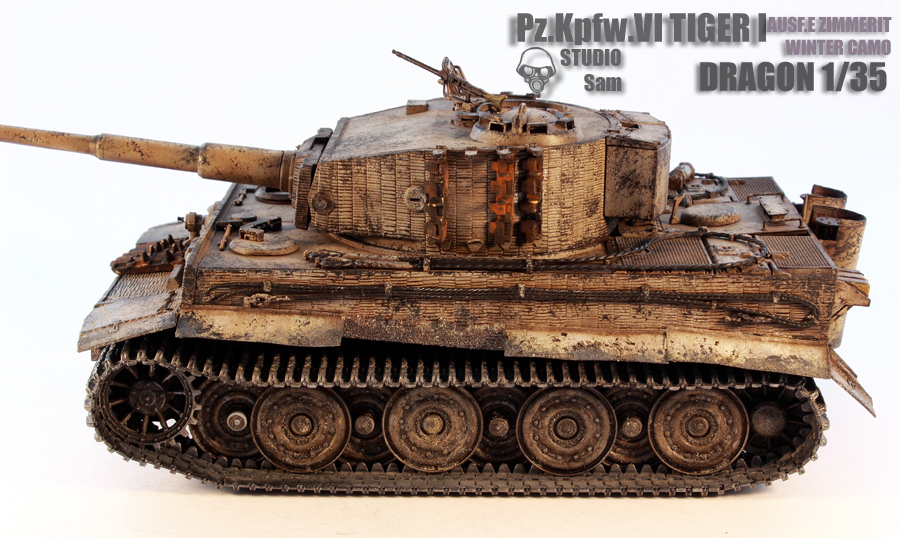 DRAGON 1/35 PZ.KPFW.VI TIGER I AUSF.E Tiger3