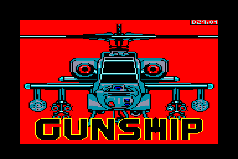 Les Jeux de Légende sur Amstrad & Amiga Gunship%20(F)_1