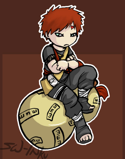 Fanart Gaara Chibi_gaara_print