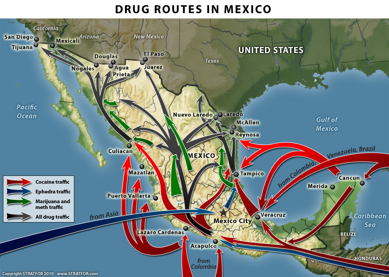 DEA y FBI auspician NARCO: "Vicentillo" Drug_routes_2010_800