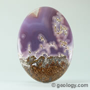 Cabochon Gemstones Agua-neuva-agate