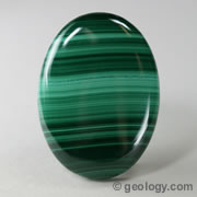 Cabochon Gemstones Malachite