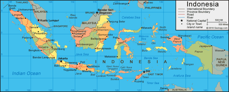     Indonesia-map