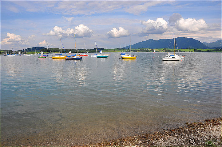 Les Châteaux royaux de Neuschwanstein et Hohenschwangau Forggensee_avat11aout10_05