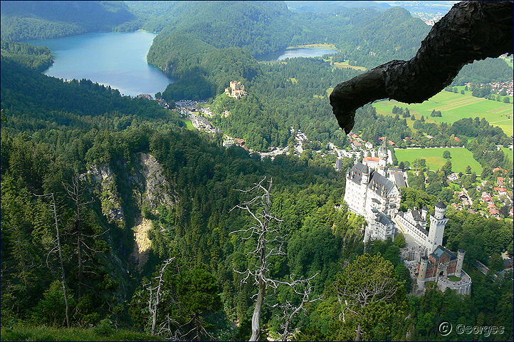 Les Châteaux royaux de Neuschwanstein et Hohenschwangau Neuschwanstein10aout10_10