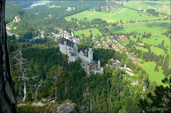 Les Châteaux royaux de Neuschwanstein et Hohenschwangau Neuschwanstein10aout10_11