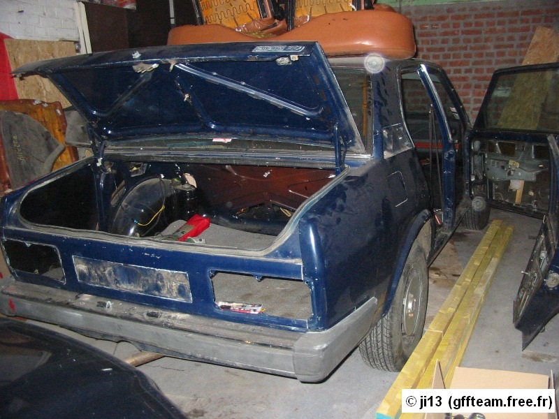 Restauration alfetta 2000 berline 1982 Resto8