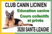 zzx11. SAINTE-LIZAIGNE (Indre) - CLUB CANIN LUCINIEN - Education canine Anim_c00fc3e0-c141-09f4-6189-526dc20d50a8