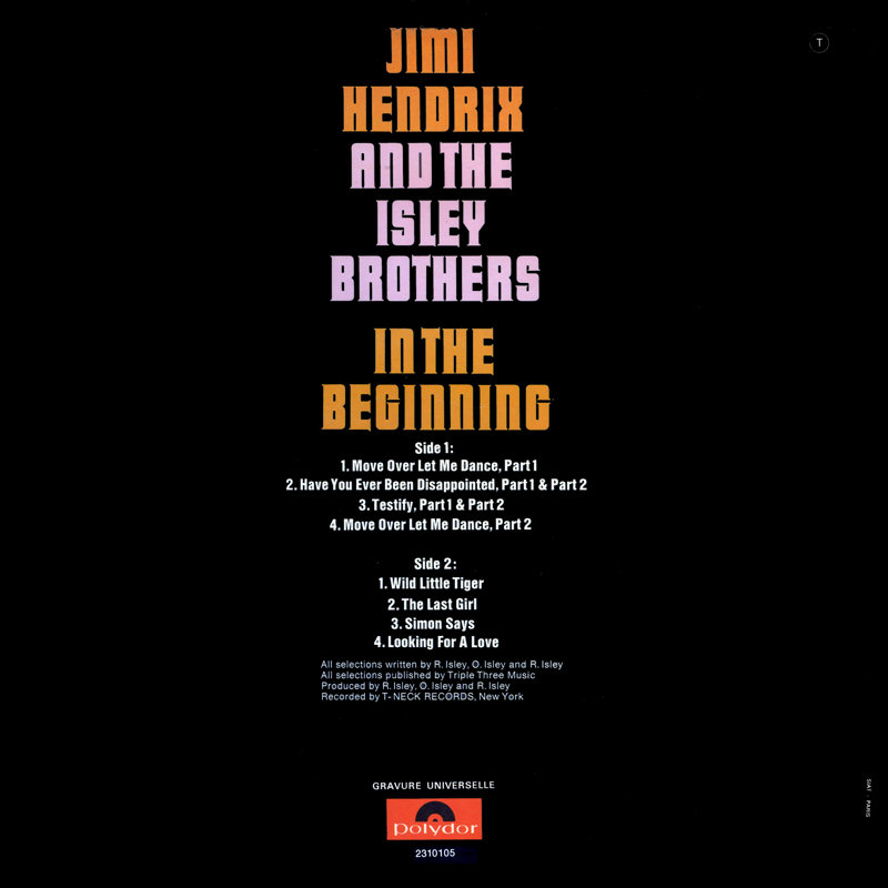Jimi Hendrix & The Isley Brothers : In The Beginning (ATM 172) IsleyBrothersThe-InTheBeginningBack