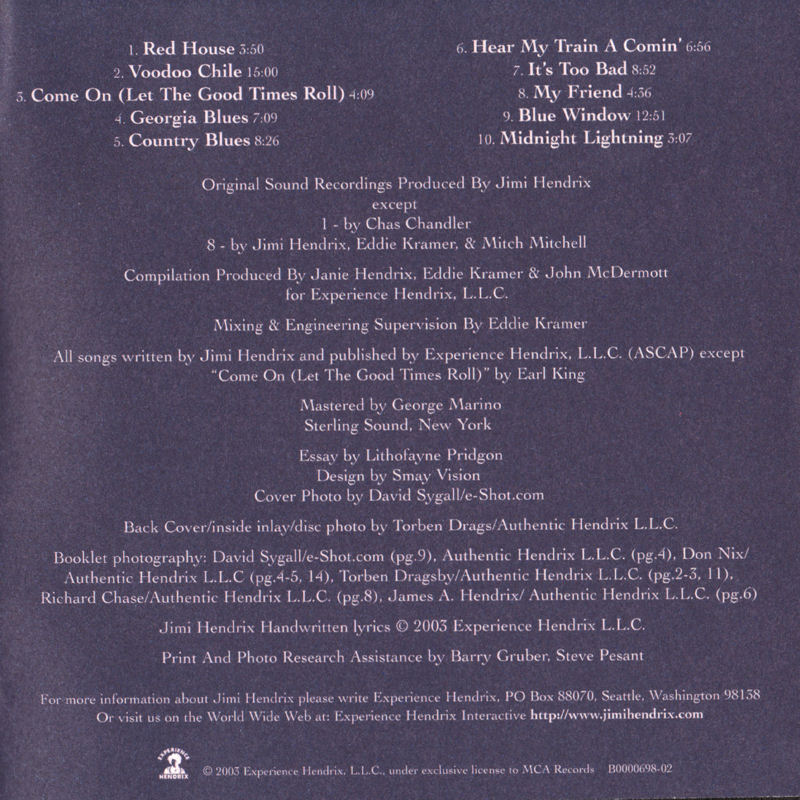 Discographie : Compact Disc   - Page 5 ExperienceHendrixB0000698-02-MartinScorsesePresentsTheBluesLivret15_zpsf099d931