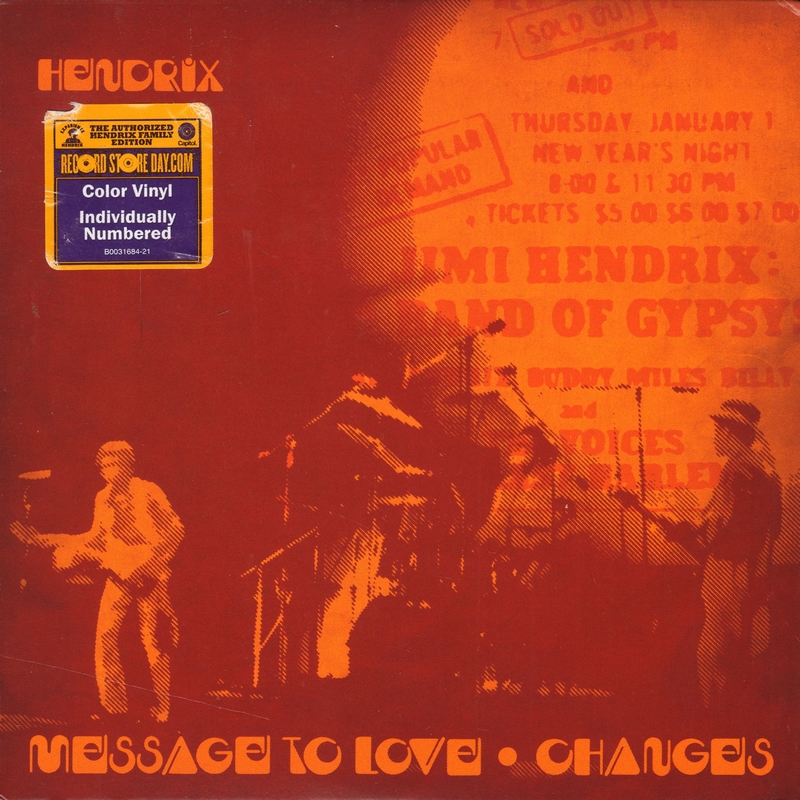 Discographie : 45 Tours : SP,  EP,  Maxi 45 tours Experience%20Hendrix-CapitolB0031684-21MessageToLoveFront