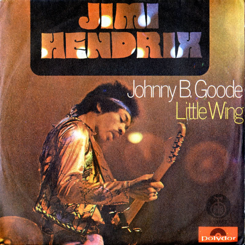 Discographie : 45 Tours : SP,  EP,  Maxi 45 tours 1972%20RTB-Polydor%20S53651-JohnnyBGoode-LittleWingYougoslavieFront