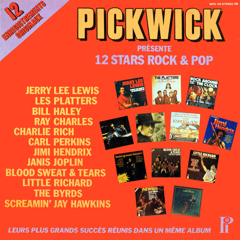 Discographie : Rééditions & Compilations - Page 10 MrPickwickMPD199-12StarsRockAndPopFront_zpsf3f70cb2