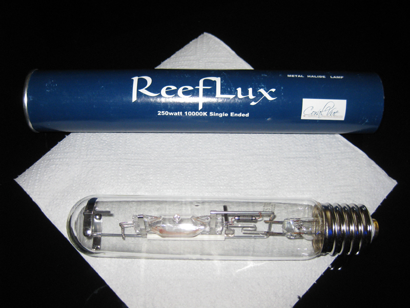 Test Ampoule HQI 250w E40 Aqualight_test_reeflux_10k