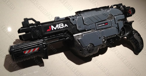 GirlyGamer / Nerfenstein cosmetic blaster mods Mass-effect-nerf-m8a-assault-rifle-praxis-main-left