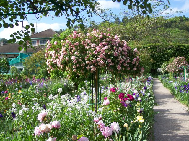 حدائق الورد Garden-giverny