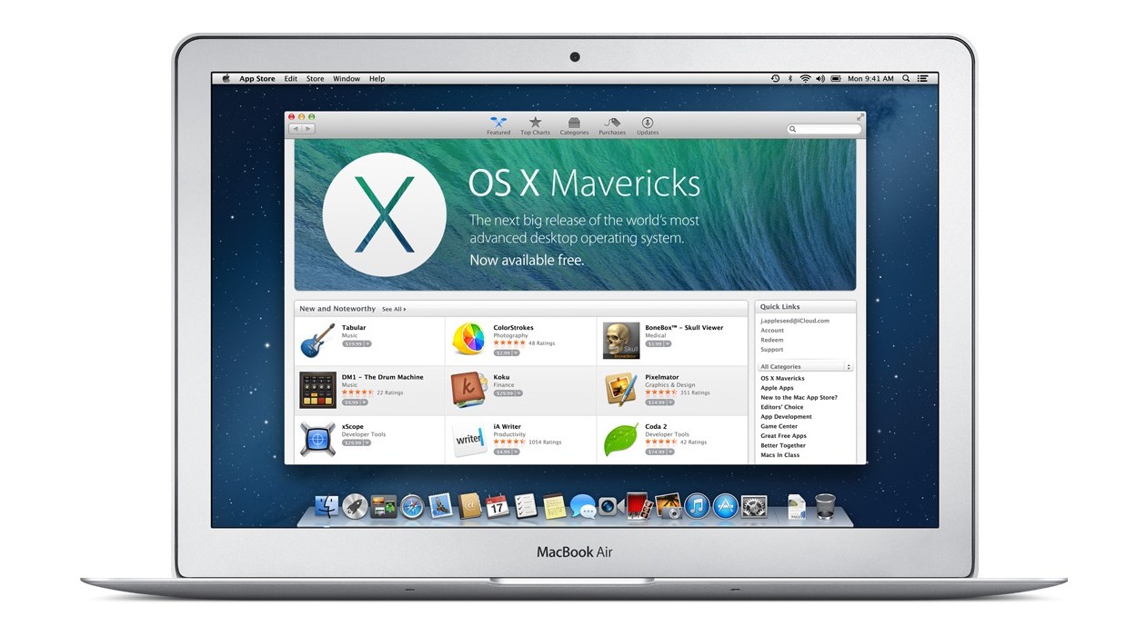 Como atualizar seu Mac para o OS X Mavericks agora mesmo Osx-mavericks-app-store-1260x700