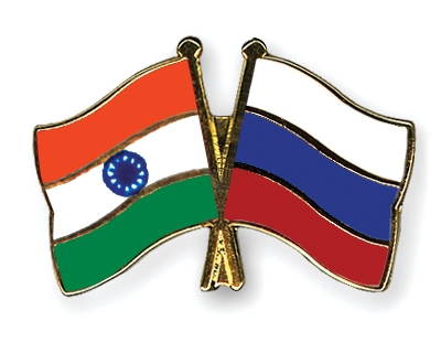 التسليح الهندي من روسيا إلى إسرائيل India-russia-flags