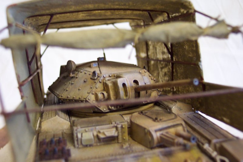 Le camouflage du Crusader - Italeri 1/35 Crusader6