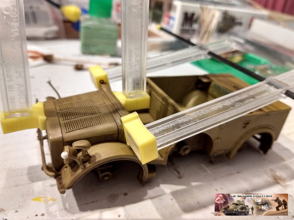 Horch 1A + flak 38 - Tamiya + scratch + impression résine - 1/35 Horch--b004