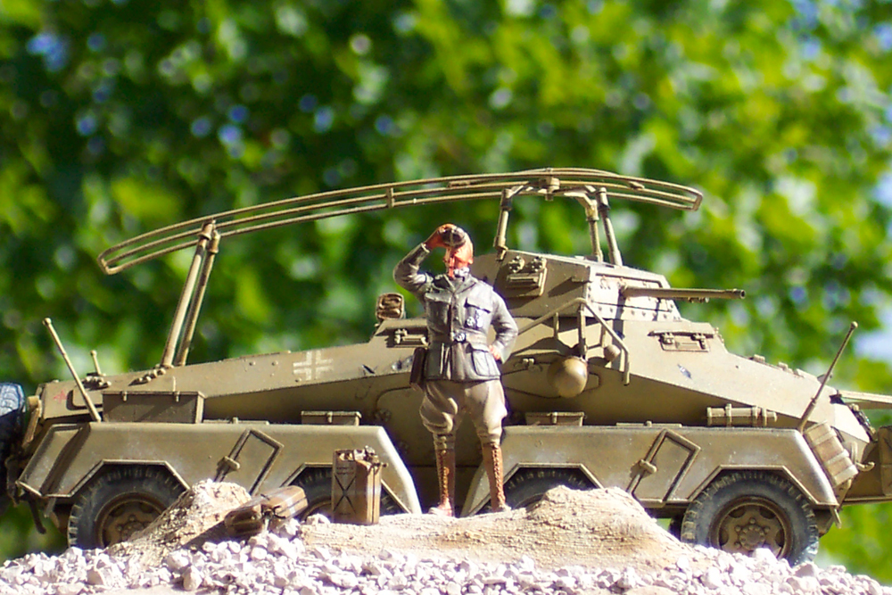 Sd.Kfz 232, Soif dans le désert - Tamiya 1/35 Sdkfz23210