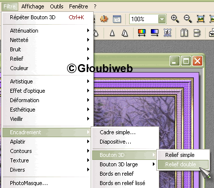  cadre en relief  Tuto25