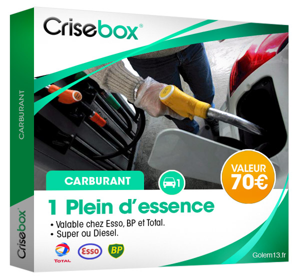 C'est la crise !  vlà les solutions, pas d'panique rhooo Crisebox-essence-golem13